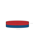Magnet neodim disc 12 x 02 mm schema