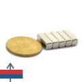 Magnet neodim bloc 15 x 05 x 05 mm 4