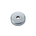 Magnet ferită oală D 25 mm - gaură cu șanfren