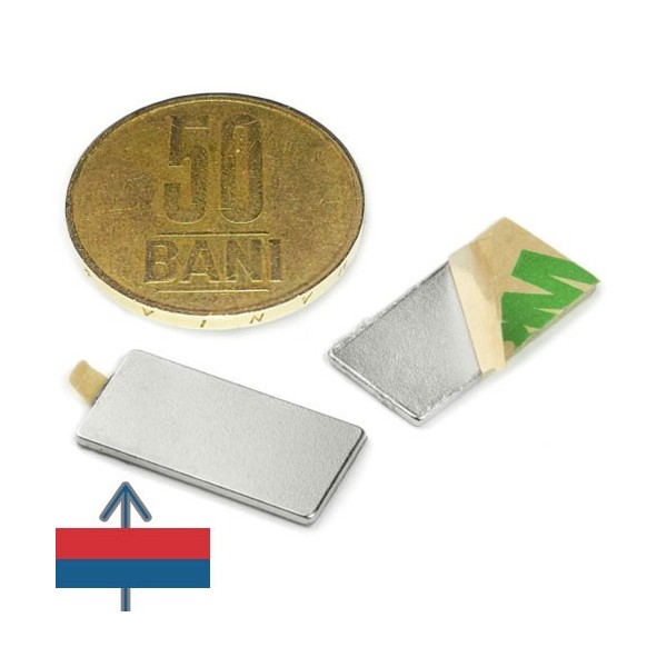 Magnet neodim bloc 20 x 10 x 01 mm 1