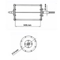 Tambur magnetic half 500 x 315 mm pentru separare magnetică automată - dimensiuni