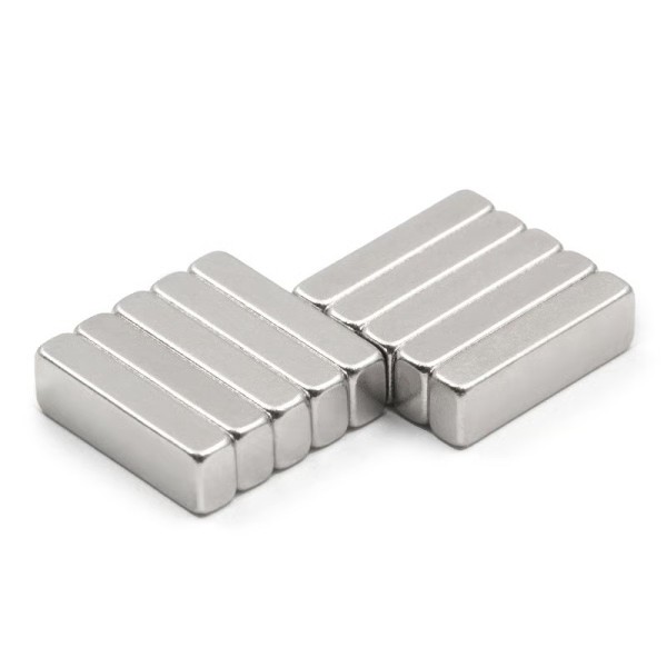 Magnet neodim bloc 10 x 3 x 2 mm N52 - 5 si 5 buc