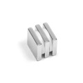 Magnet neodim bloc 15 x 15 x 3 mm N52 - grup de 3 buc.