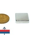 Magnet neodim bloc 20 x 20 x 05 mm 3