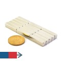 Magnet neodim bloc 25 x 06 x 06 mm 6