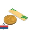 Magnet neodim bloc 40 x 12 x 1 mm 2