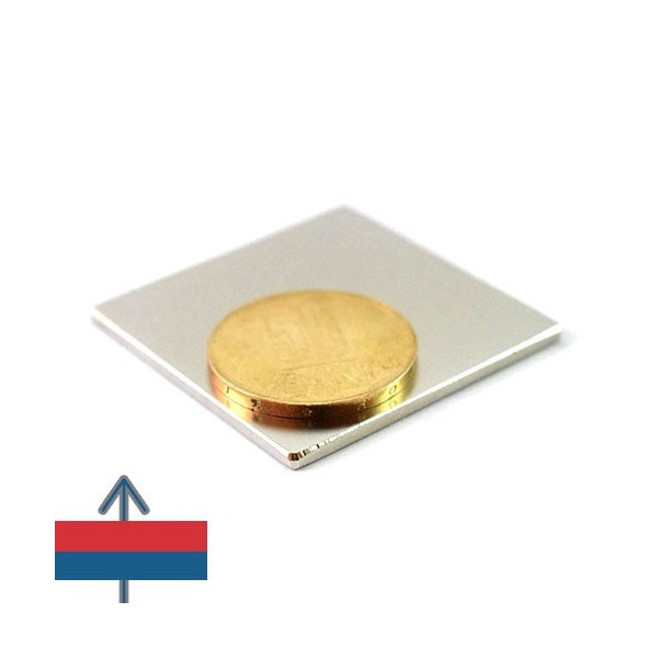 Magnet neodim bloc 40 x 40 x 02 mm 4