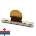 Magnet neodim bloc 60 x 10 x 05 mm 2
