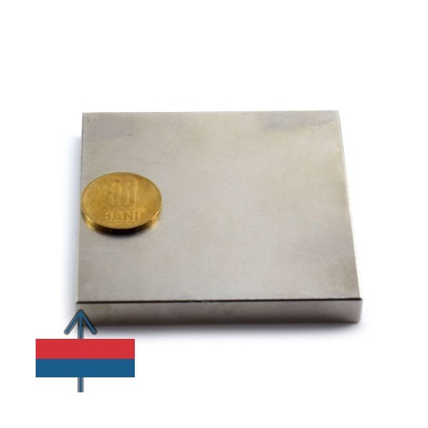 Magnet neodim bloc 80 x 80 x 10 mm 2