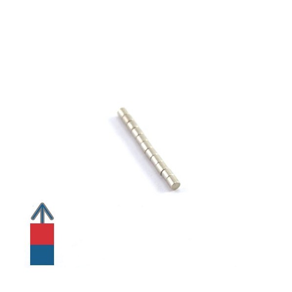 Magnet neodim cilindru 02 x 02 mm 5