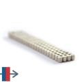 Magnet neodim cilindru 02 x 02 mm 10