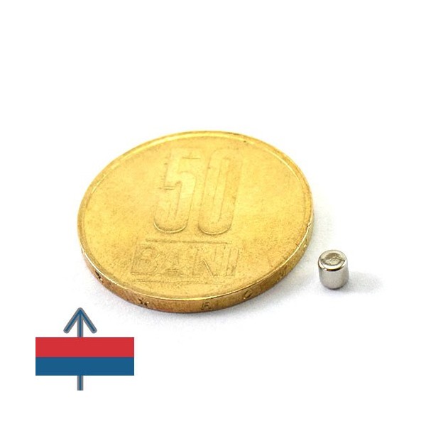 Magnet neodim cilindru 03 x 03 mm 1