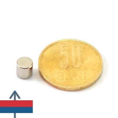 Magnet neodim cilindru 06 x 06 mm 1