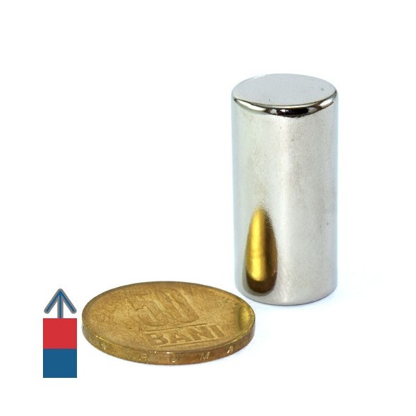Magnet neodim cilindru 15 x 30 mm 2