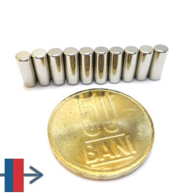 Magnet neodim cilindru 04 x 10 mm 3