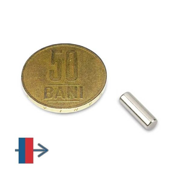 Magnet neodim cilindru 04 x 12 mm 4