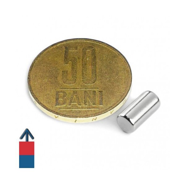 Magnet neodim cilindru 05 x 10 mm 1
