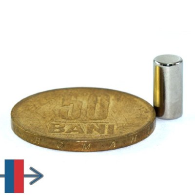 Magnet neodim cilindru 05 x 10 mm 5