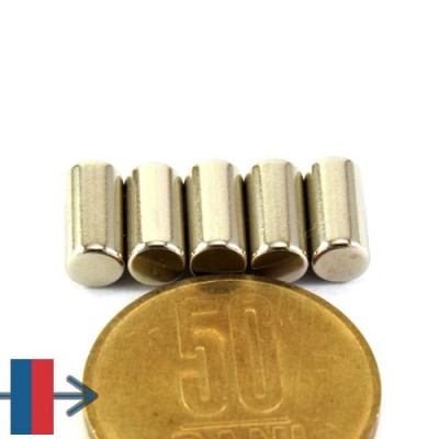 Magnet neodim cilindru 05 x 10 mm 6