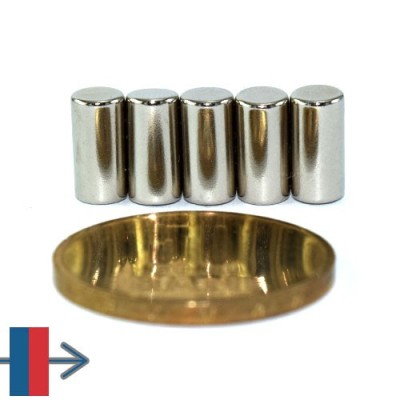 Magnet neodim cilindru 05 x 10 mm 7