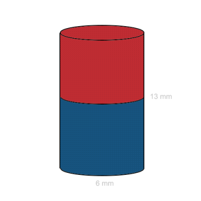 Magnet neodim cilindru 06 x 13 mm C