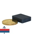 Magnet ferita bloc 25 x 19 x 06 mm 2