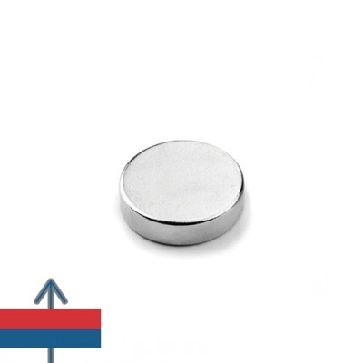 Magnet neodim disc 12 x 03 mm cu magnetizare